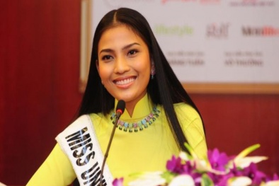 Ngắm Á hậu Trương Thị May trước khi dự thi Miss Universe
